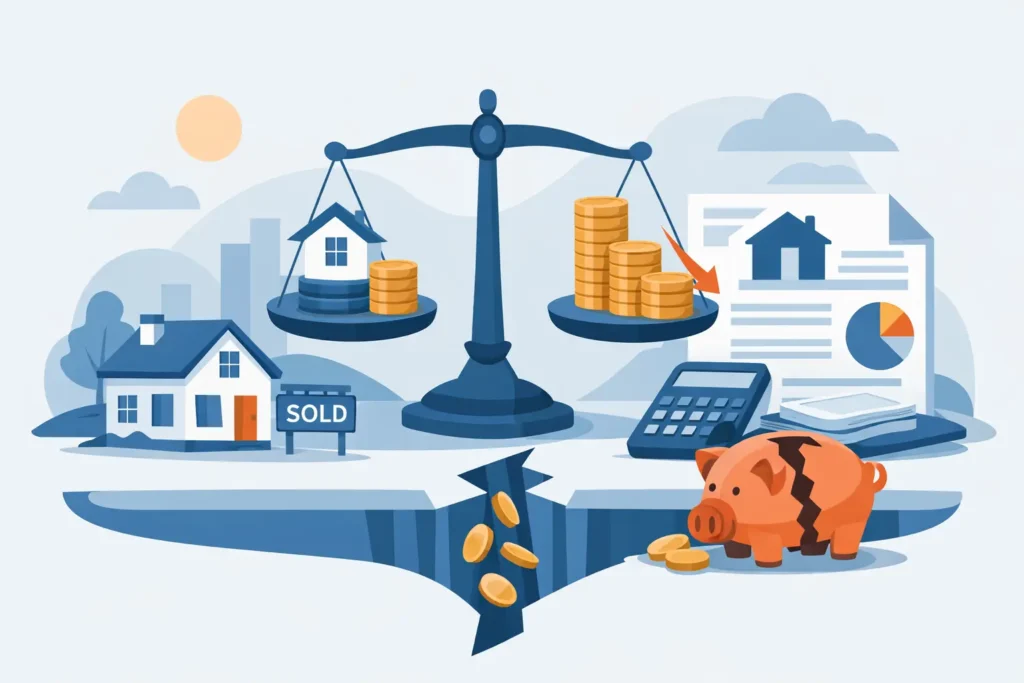 What a Mortgage Shortfall After Sale Means