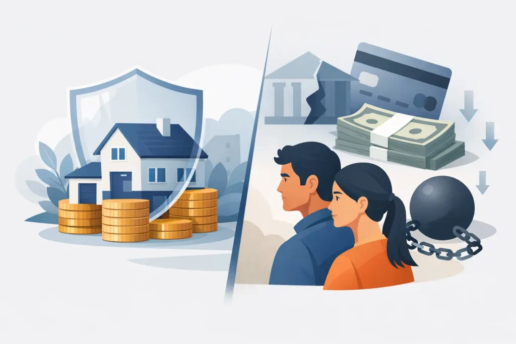 How to Protect Home Equity When Debt Builds