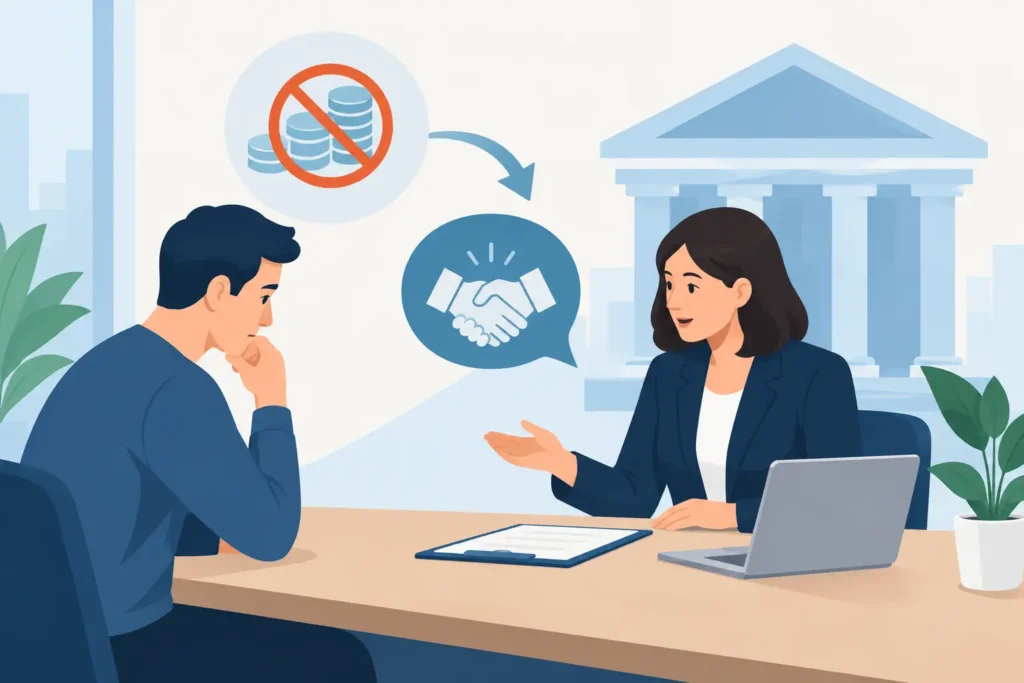 Bank Negotiation When Repayments Stop Working